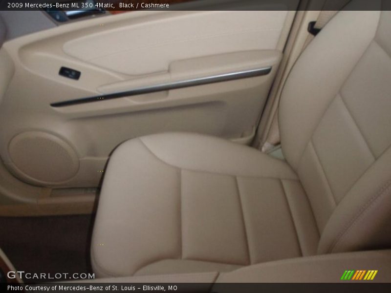 Black / Cashmere 2009 Mercedes-Benz ML 350 4Matic