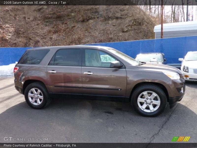 Cocoa / Tan 2008 Saturn Outlook XE AWD