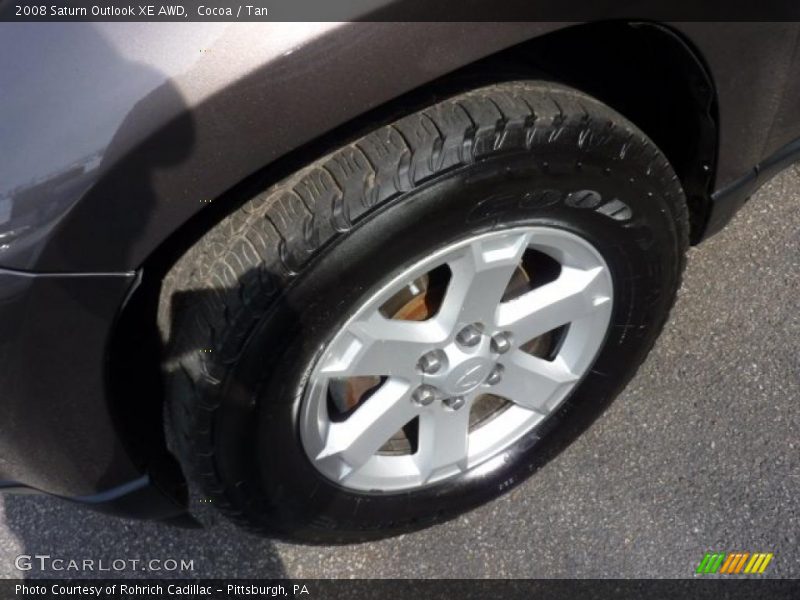Cocoa / Tan 2008 Saturn Outlook XE AWD