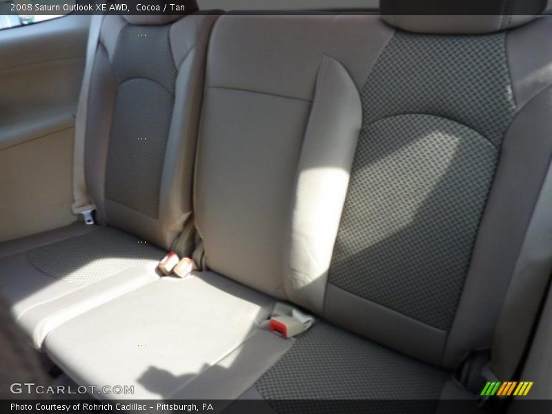 Cocoa / Tan 2008 Saturn Outlook XE AWD