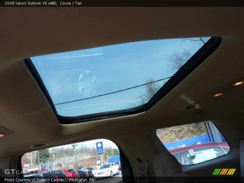 Cocoa / Tan 2008 Saturn Outlook XE AWD