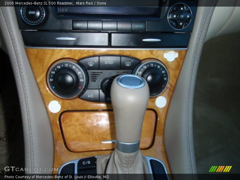 Mars Red / Stone 2006 Mercedes-Benz SL 500 Roadster