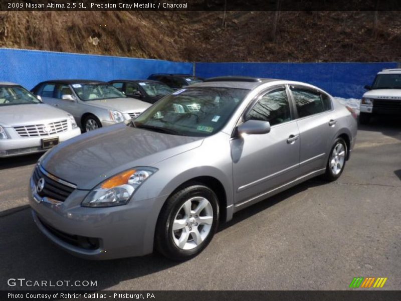Precision Gray Metallic / Charcoal 2009 Nissan Altima 2.5 SL