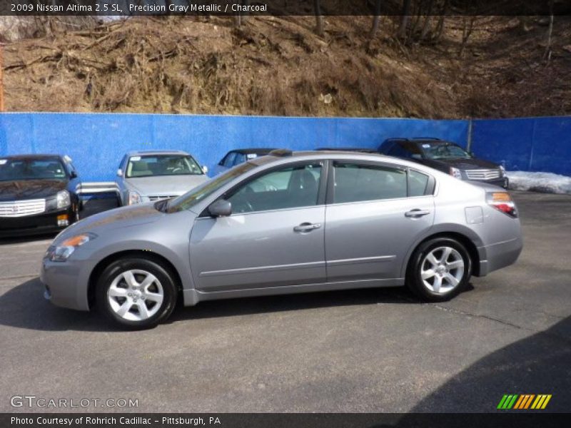 Precision Gray Metallic / Charcoal 2009 Nissan Altima 2.5 SL