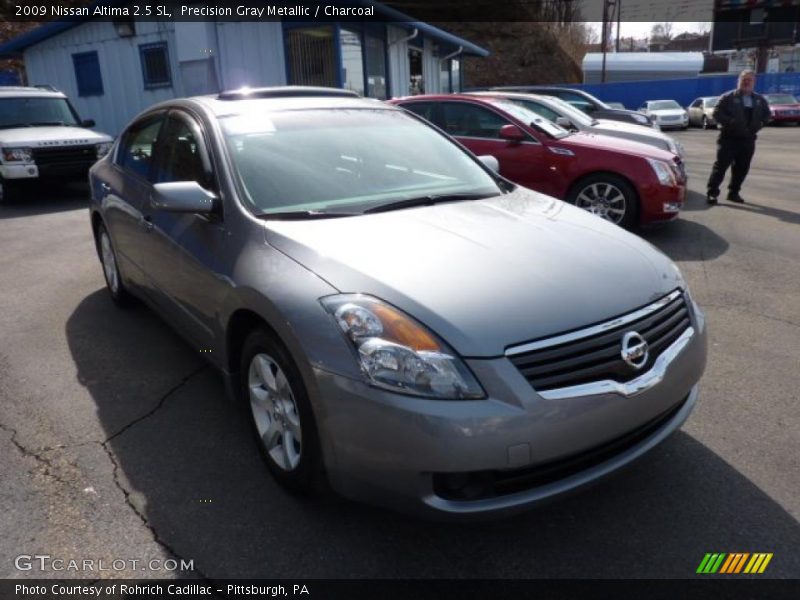 Precision Gray Metallic / Charcoal 2009 Nissan Altima 2.5 SL
