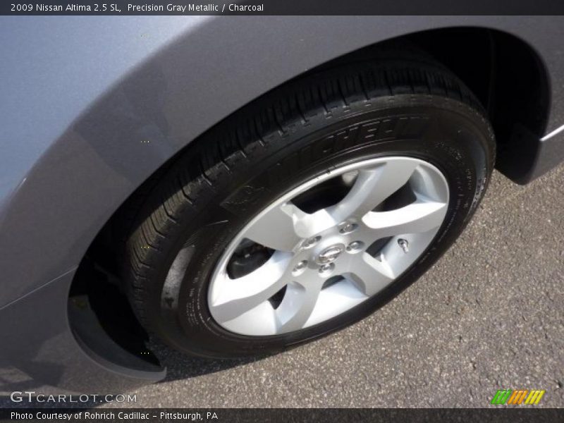 Precision Gray Metallic / Charcoal 2009 Nissan Altima 2.5 SL