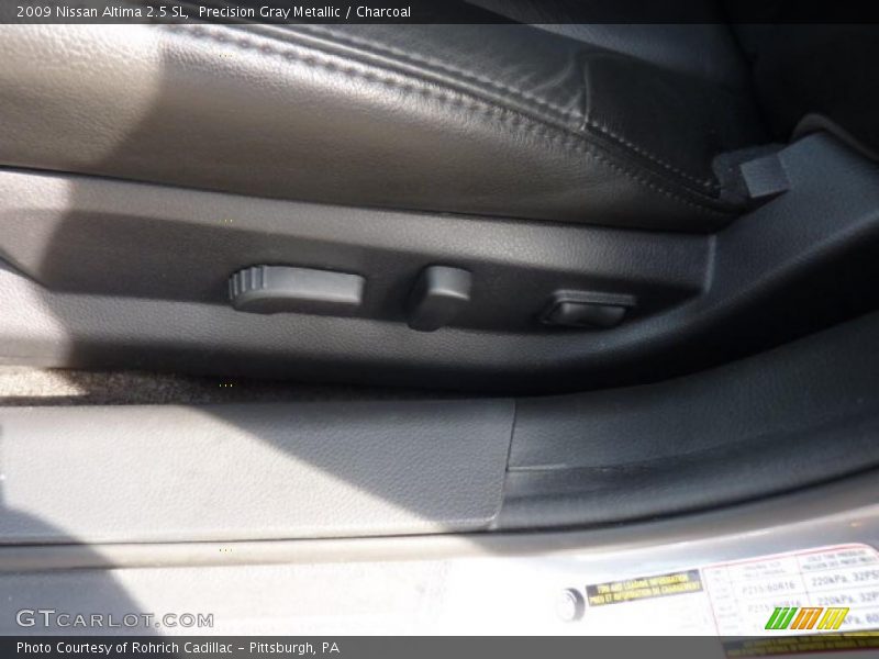 Precision Gray Metallic / Charcoal 2009 Nissan Altima 2.5 SL