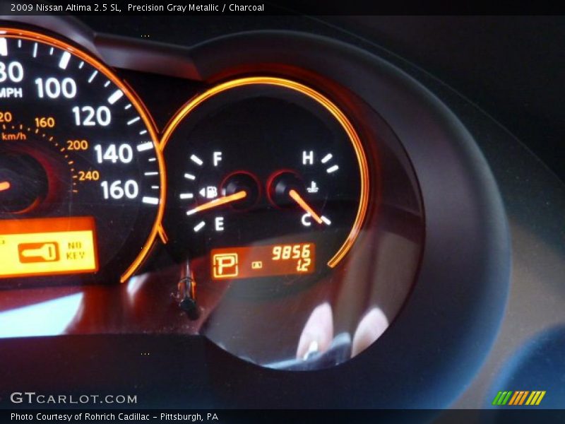 Precision Gray Metallic / Charcoal 2009 Nissan Altima 2.5 SL