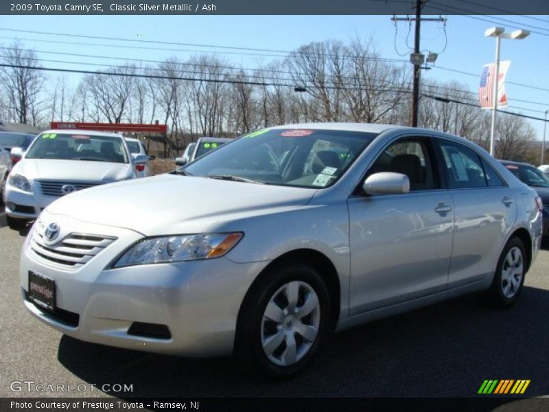 Classic Silver Metallic / Ash 2009 Toyota Camry SE