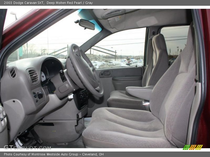  2003 Caravan SXT Gray Interior