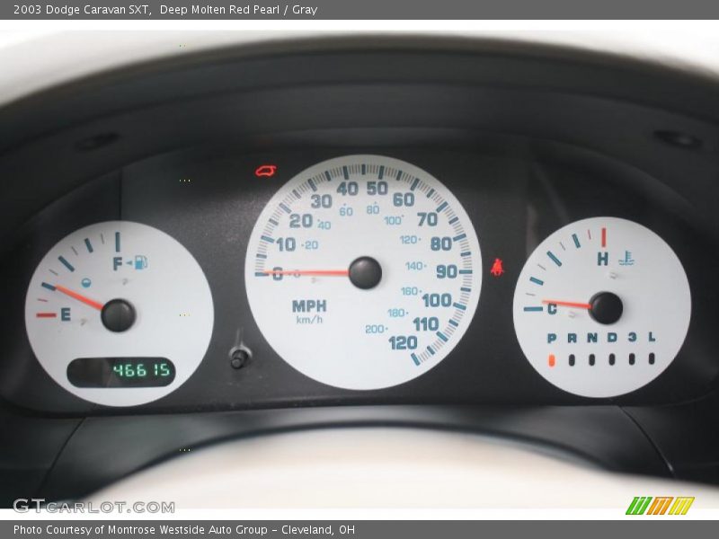  2003 Caravan SXT SXT Gauges
