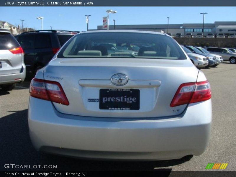 Classic Silver Metallic / Ash 2009 Toyota Camry SE