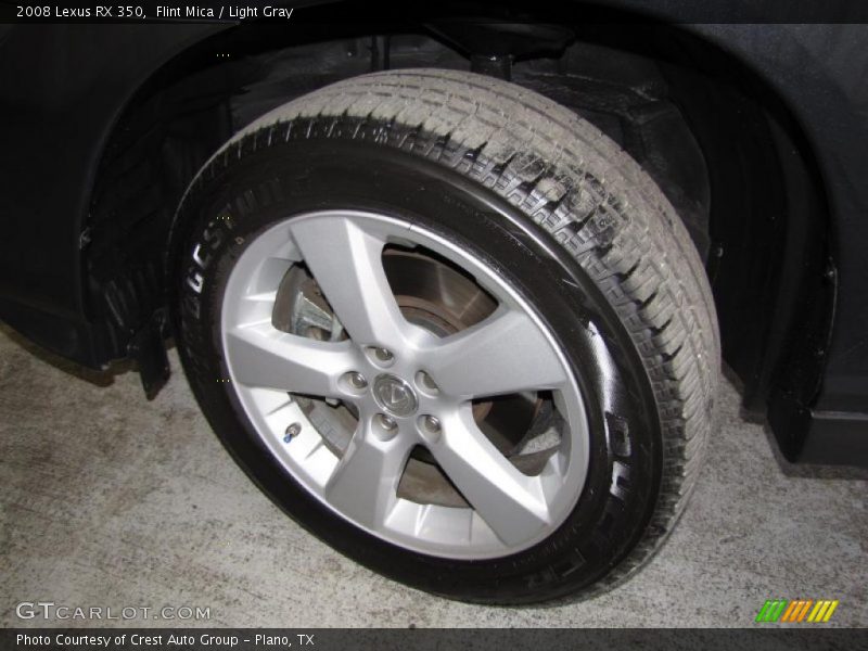 Flint Mica / Light Gray 2008 Lexus RX 350