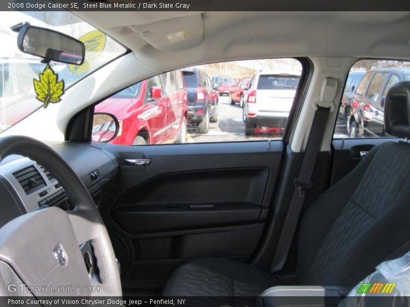 Steel Blue Metallic / Dark Slate Gray 2008 Dodge Caliber SE