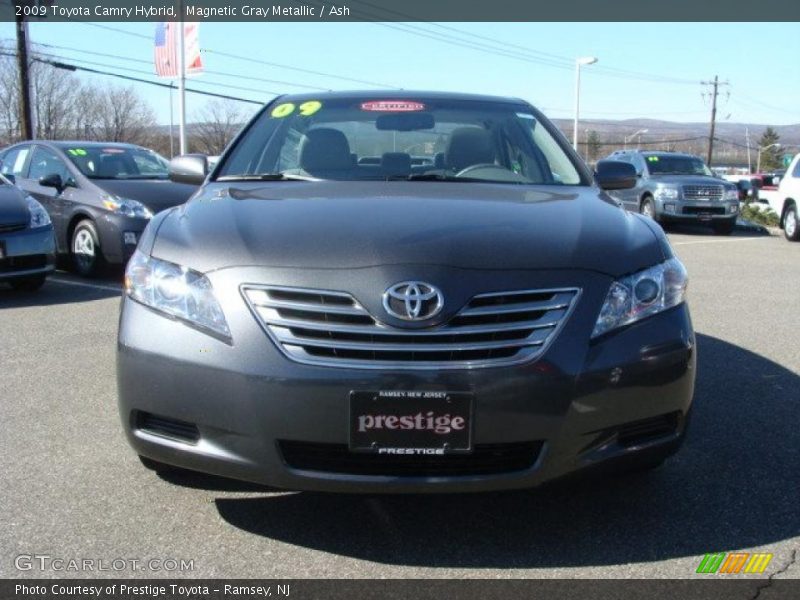 Magnetic Gray Metallic / Ash 2009 Toyota Camry Hybrid