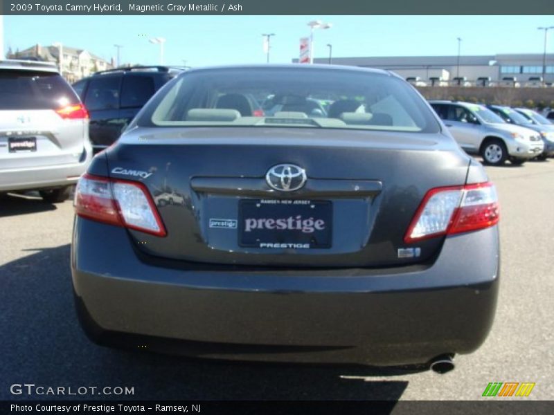 Magnetic Gray Metallic / Ash 2009 Toyota Camry Hybrid