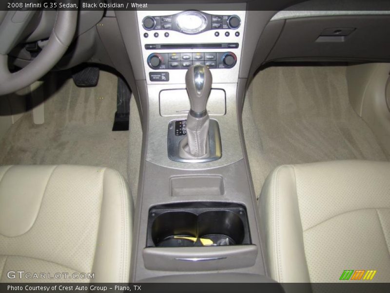 Black Obsidian / Wheat 2008 Infiniti G 35 Sedan