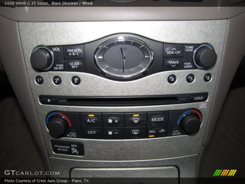 Black Obsidian / Wheat 2008 Infiniti G 35 Sedan