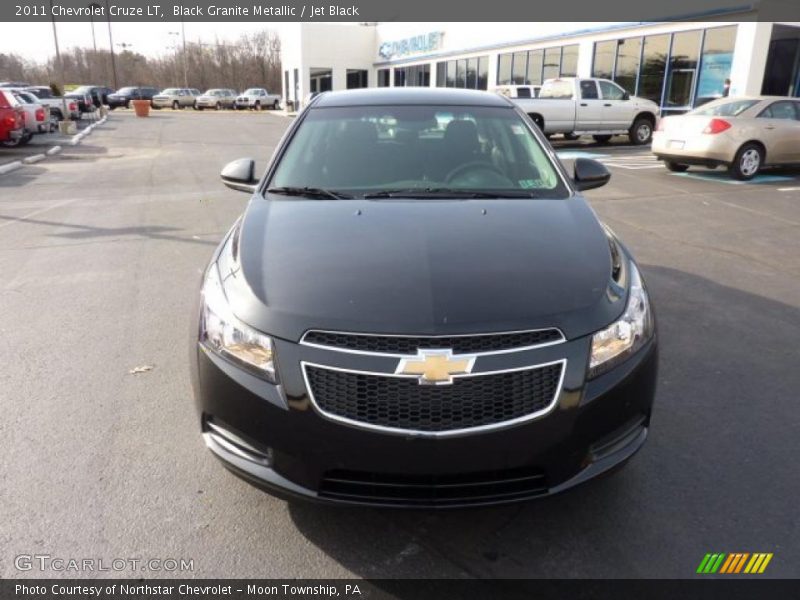 Black Granite Metallic / Jet Black 2011 Chevrolet Cruze LT