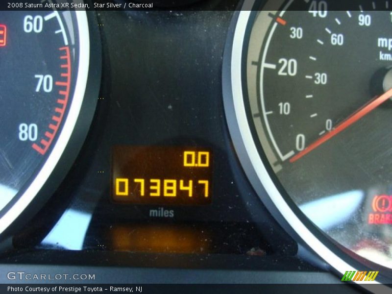 Star Silver / Charcoal 2008 Saturn Astra XR Sedan