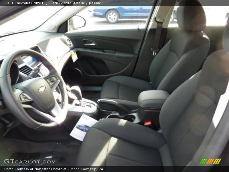 Black Granite Metallic / Jet Black 2011 Chevrolet Cruze LT