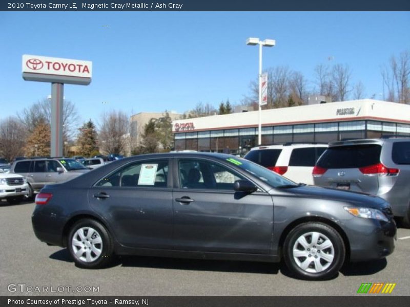 Magnetic Gray Metallic / Ash Gray 2010 Toyota Camry LE