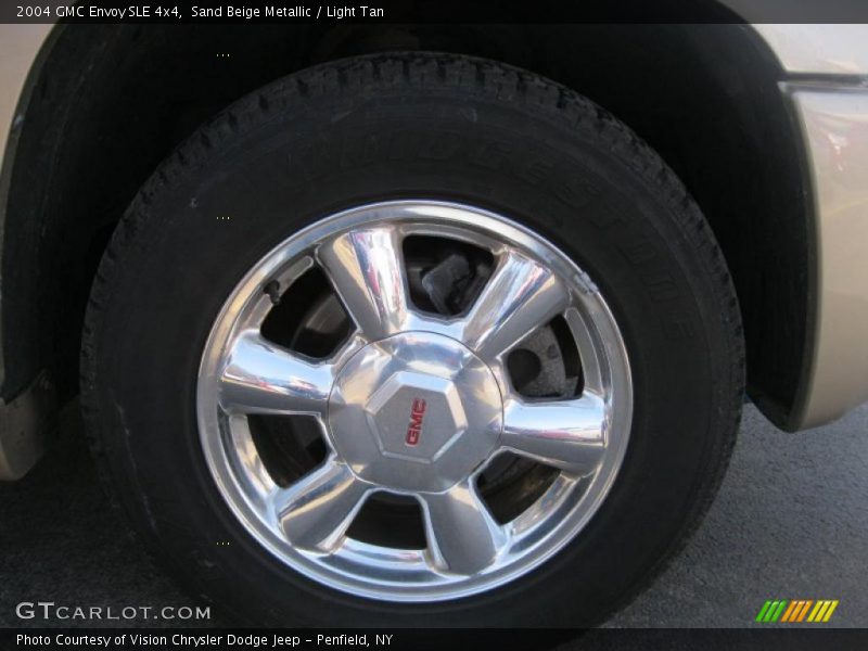 Sand Beige Metallic / Light Tan 2004 GMC Envoy SLE 4x4