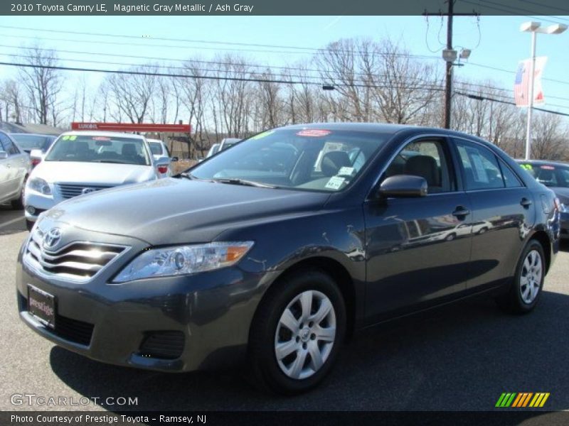 Magnetic Gray Metallic / Ash Gray 2010 Toyota Camry LE