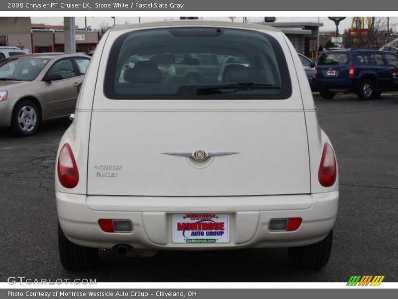 Stone White / Pastel Slate Gray 2008 Chrysler PT Cruiser LX