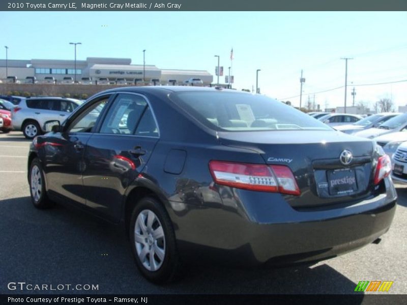 Magnetic Gray Metallic / Ash Gray 2010 Toyota Camry LE
