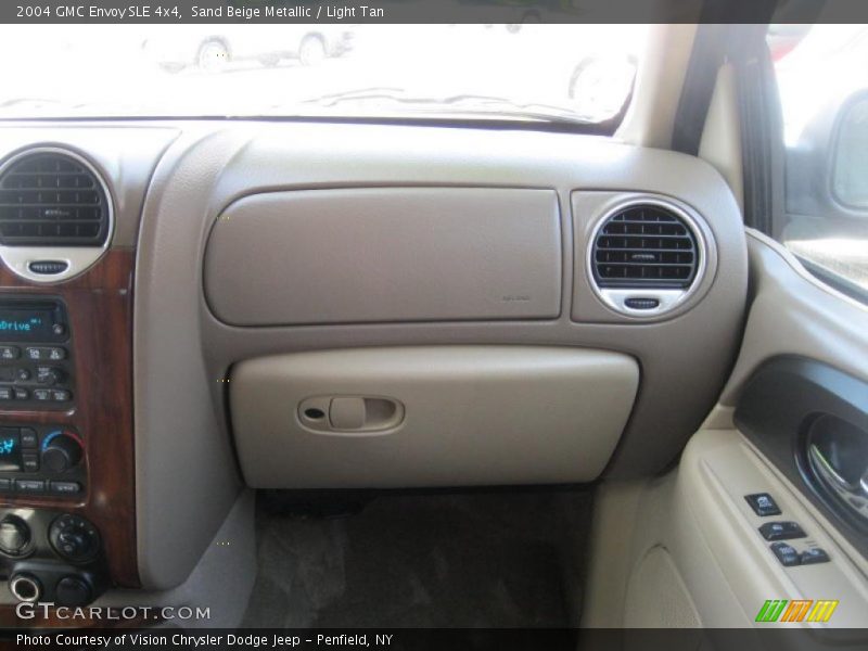 Sand Beige Metallic / Light Tan 2004 GMC Envoy SLE 4x4