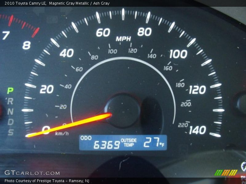 Magnetic Gray Metallic / Ash Gray 2010 Toyota Camry LE