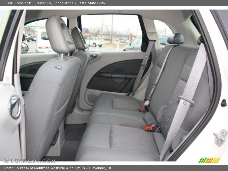 Stone White / Pastel Slate Gray 2008 Chrysler PT Cruiser LX