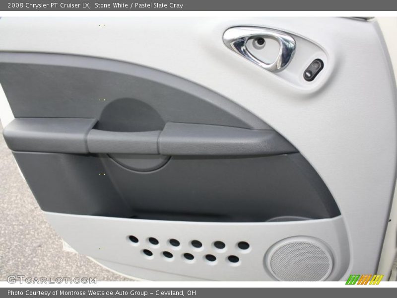 Stone White / Pastel Slate Gray 2008 Chrysler PT Cruiser LX