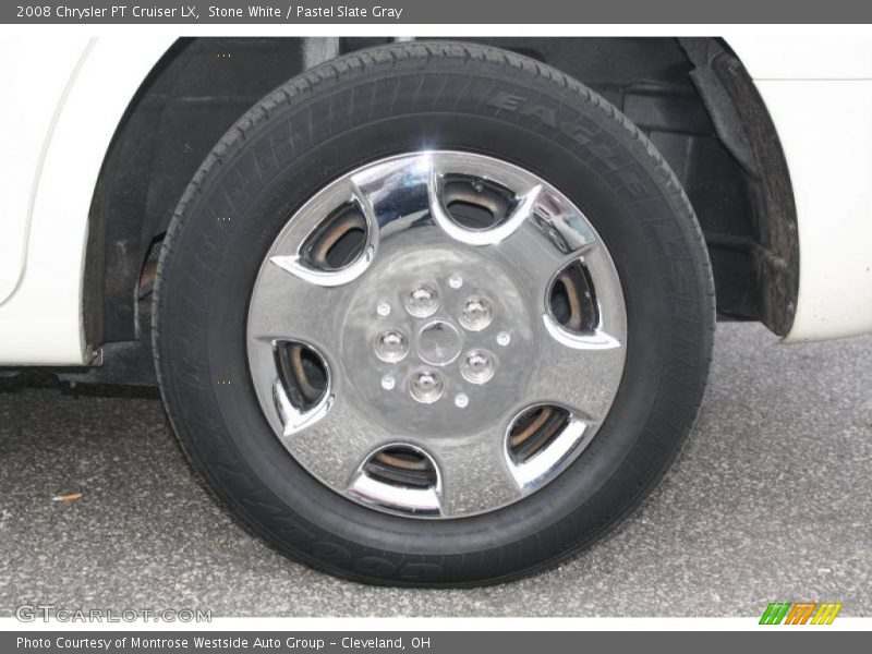 Stone White / Pastel Slate Gray 2008 Chrysler PT Cruiser LX