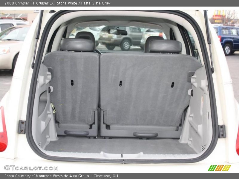 Stone White / Pastel Slate Gray 2008 Chrysler PT Cruiser LX
