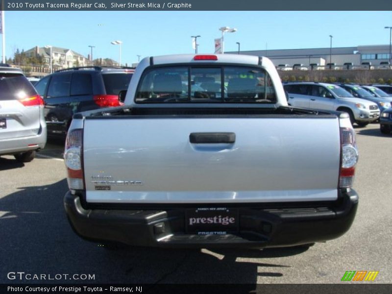 Silver Streak Mica / Graphite 2010 Toyota Tacoma Regular Cab