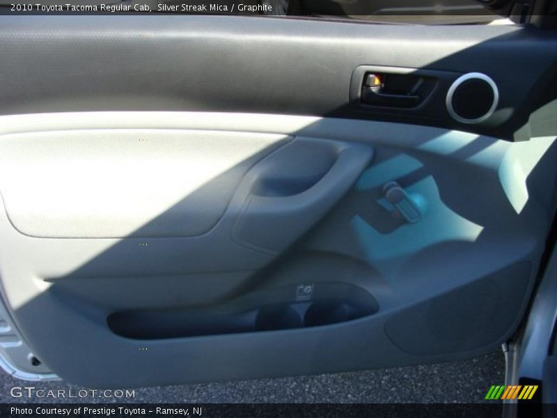 Silver Streak Mica / Graphite 2010 Toyota Tacoma Regular Cab