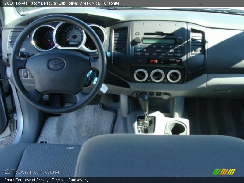 Silver Streak Mica / Graphite 2010 Toyota Tacoma Regular Cab