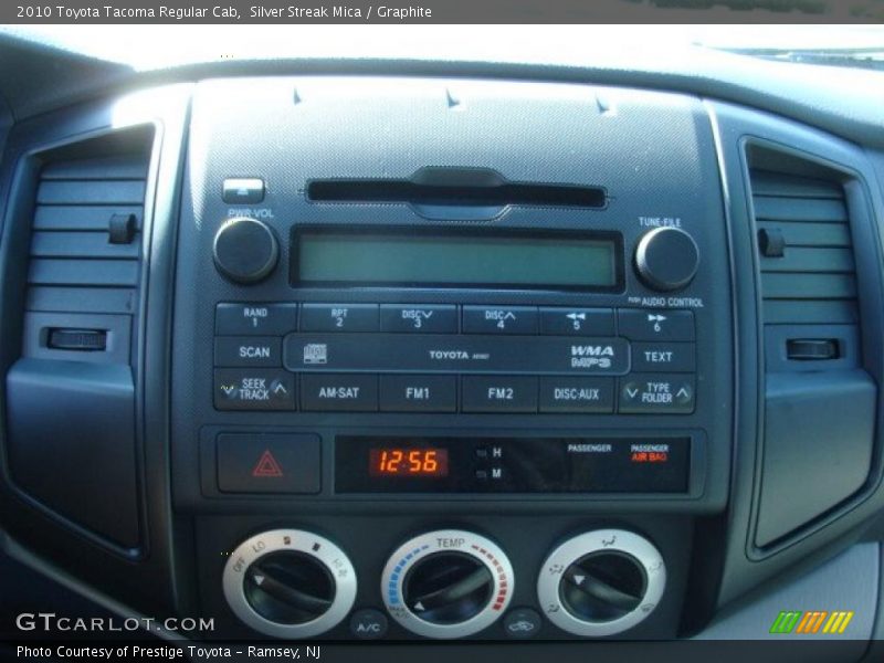 Silver Streak Mica / Graphite 2010 Toyota Tacoma Regular Cab