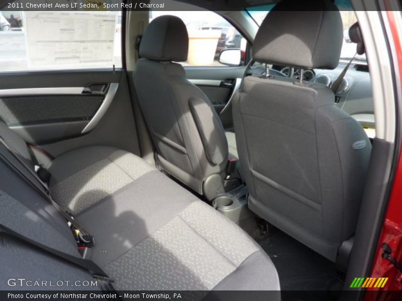 Sport Red / Charcoal 2011 Chevrolet Aveo LT Sedan
