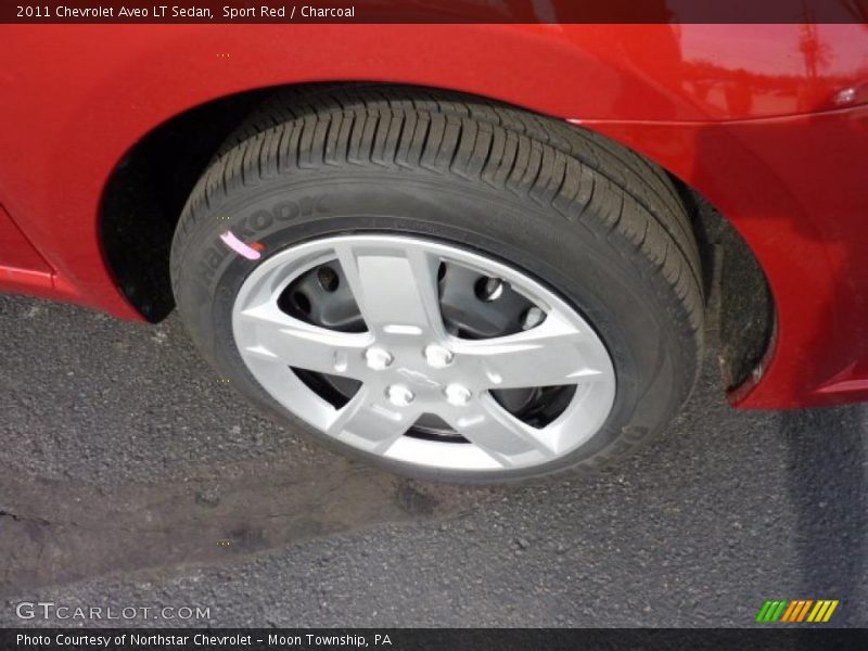 Sport Red / Charcoal 2011 Chevrolet Aveo LT Sedan
