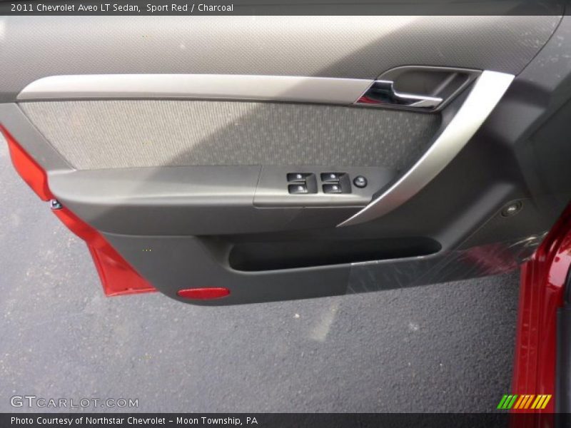 Sport Red / Charcoal 2011 Chevrolet Aveo LT Sedan