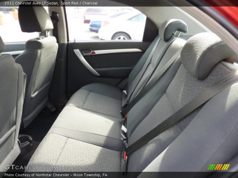 Sport Red / Charcoal 2011 Chevrolet Aveo LT Sedan