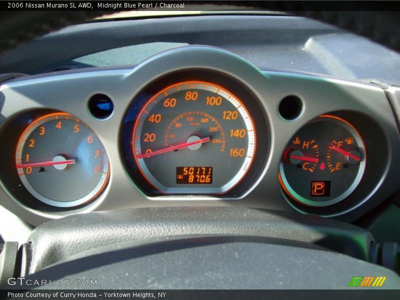Midnight Blue Pearl / Charcoal 2006 Nissan Murano SL AWD