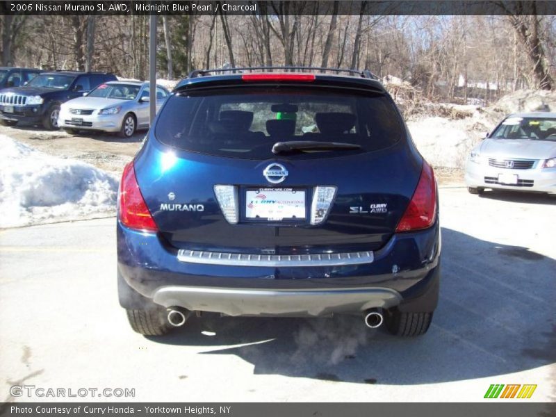 Midnight Blue Pearl / Charcoal 2006 Nissan Murano SL AWD