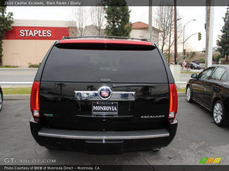 Black Raven / Ebony 2010 Cadillac Escalade