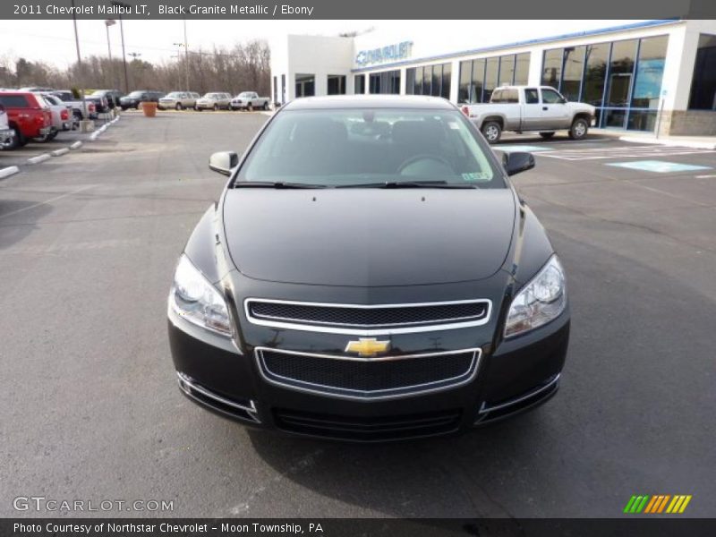 Black Granite Metallic / Ebony 2011 Chevrolet Malibu LT