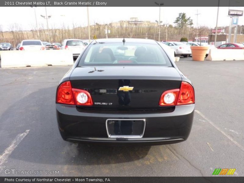 Black Granite Metallic / Ebony 2011 Chevrolet Malibu LT