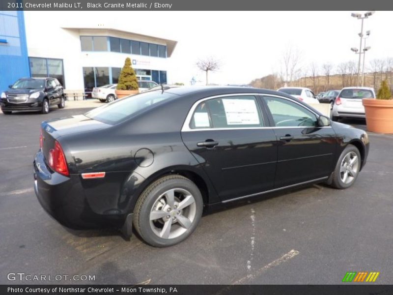 Black Granite Metallic / Ebony 2011 Chevrolet Malibu LT
